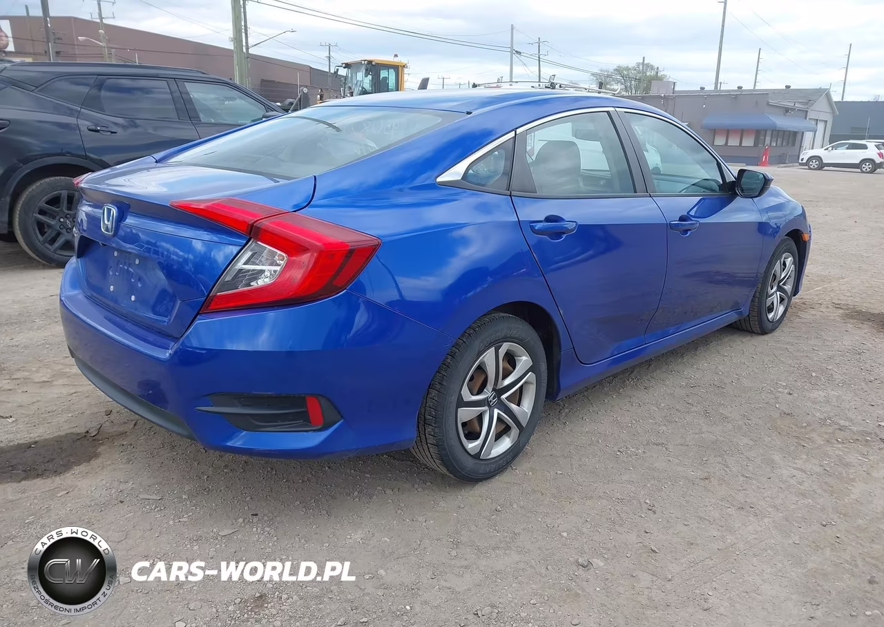 2018 Honda Civic Lx VIN:2HGFC2F59JH577379 - 4