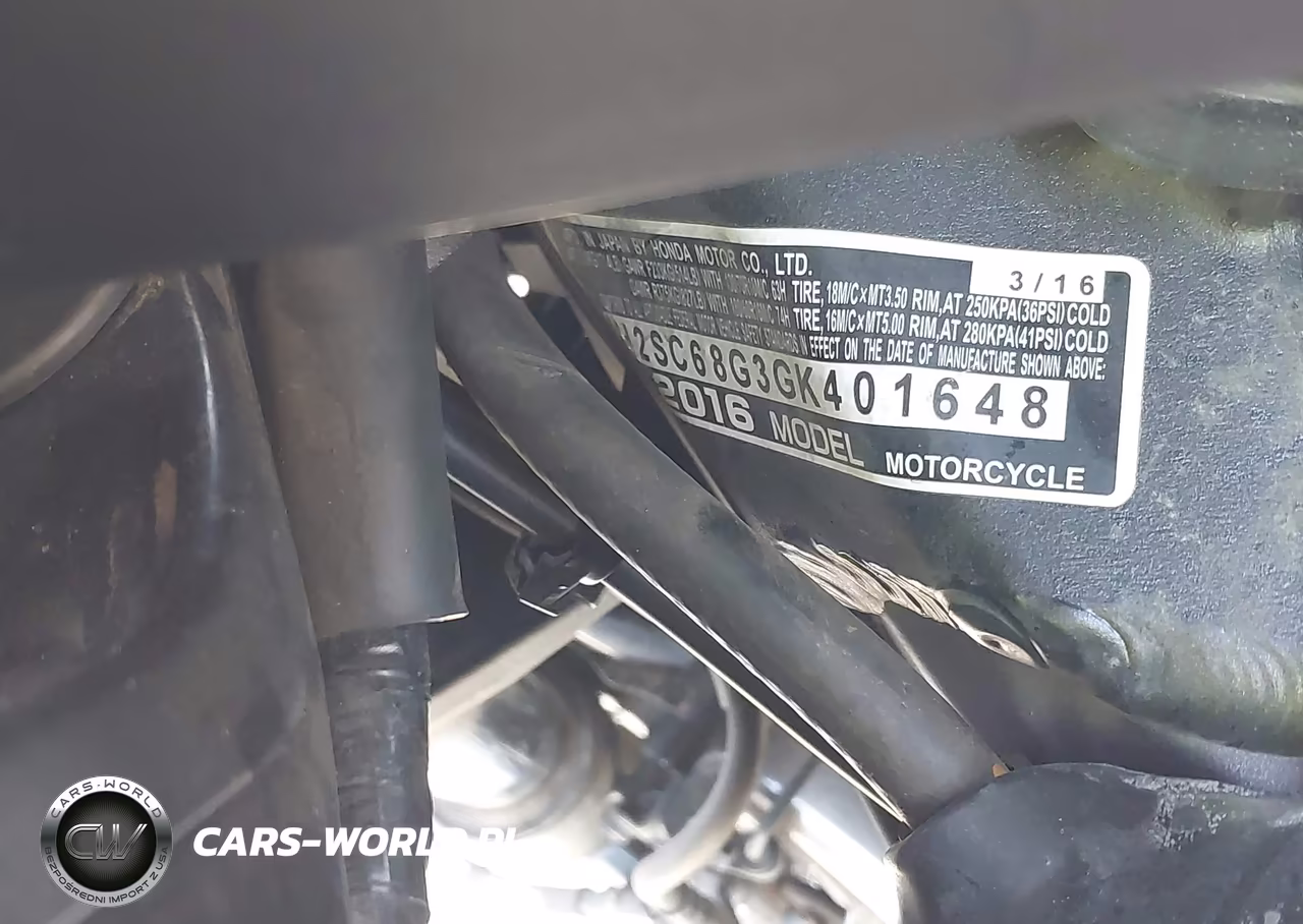 2016 Honda Gl1800 VIN:JH2SC68G3GK401648 - 10