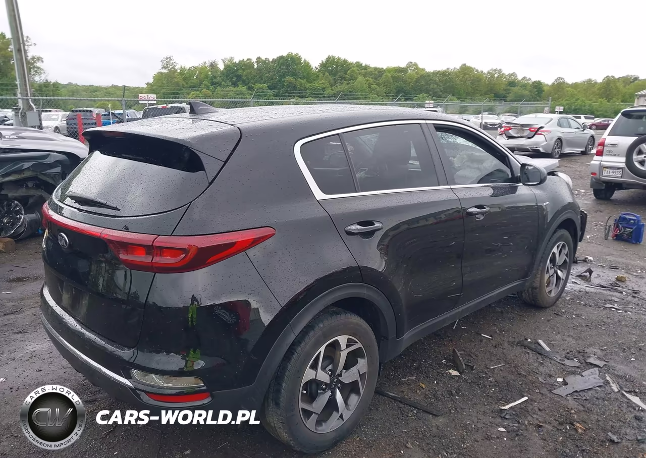 2021 Kia Sportage Lx VIN:KNDPMCAC5M7904758 - 4