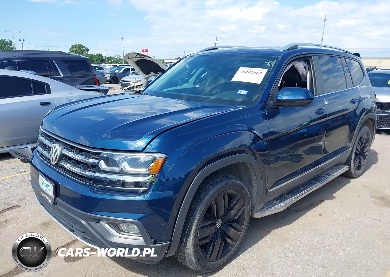 2019 Volkswagen Atlas 3.6L V6 Sel VIN:1V2ER2CA2KC521040 - 2