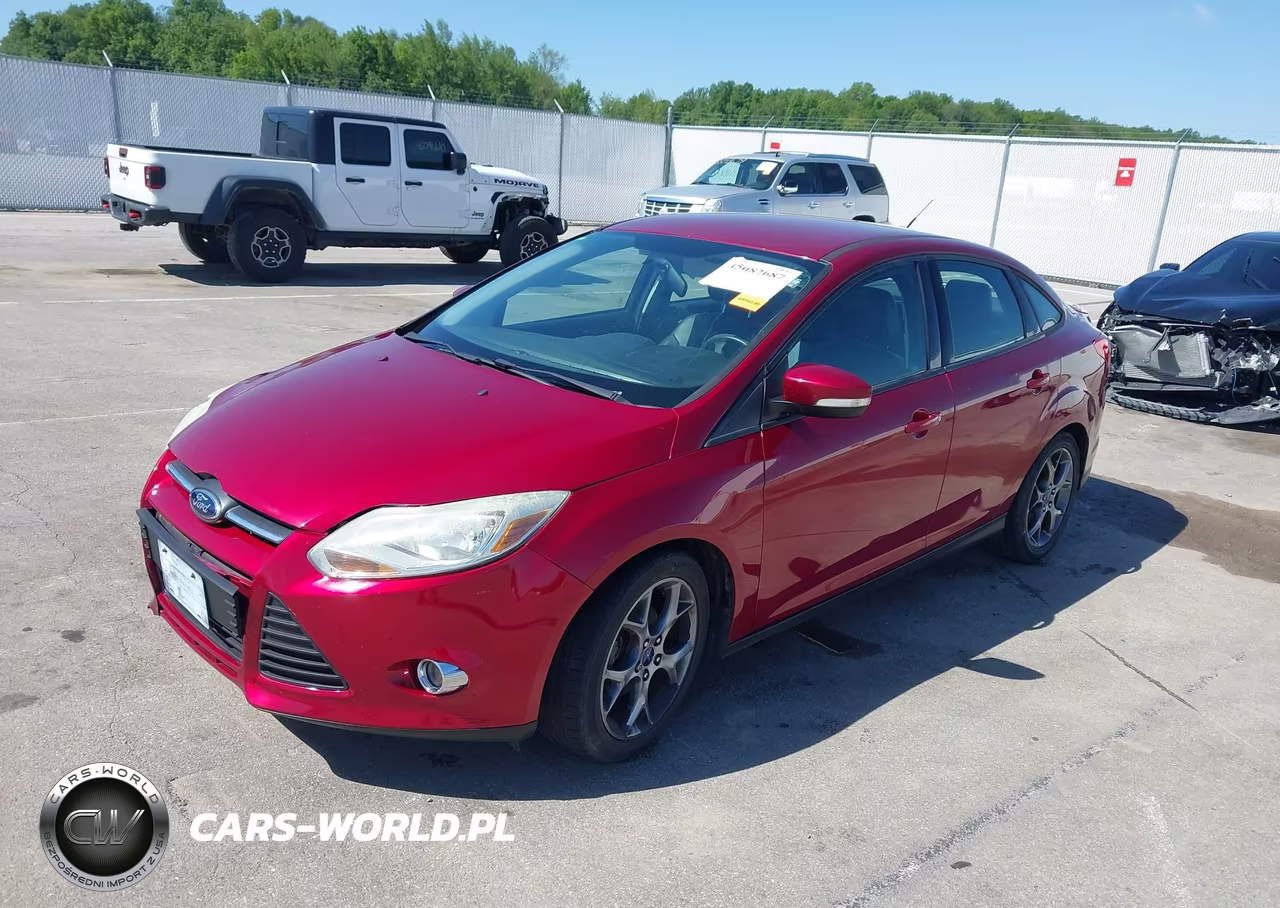 2014 Ford Focus Se VIN:1FADP3F28EL217783 - 2