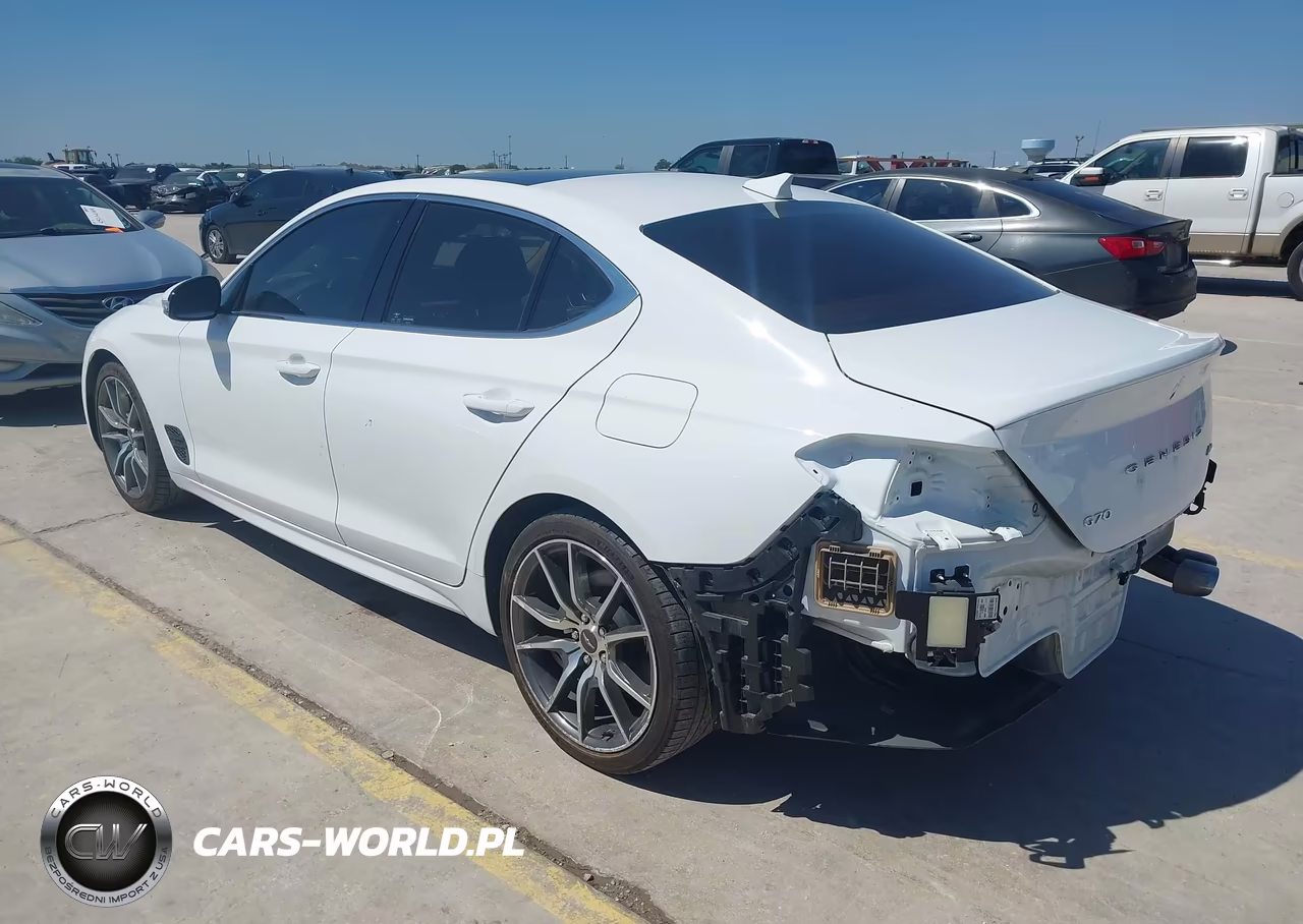 2022 Genesis G70 2.0T Awd VIN:KMTG34TA8NU086628 - 3