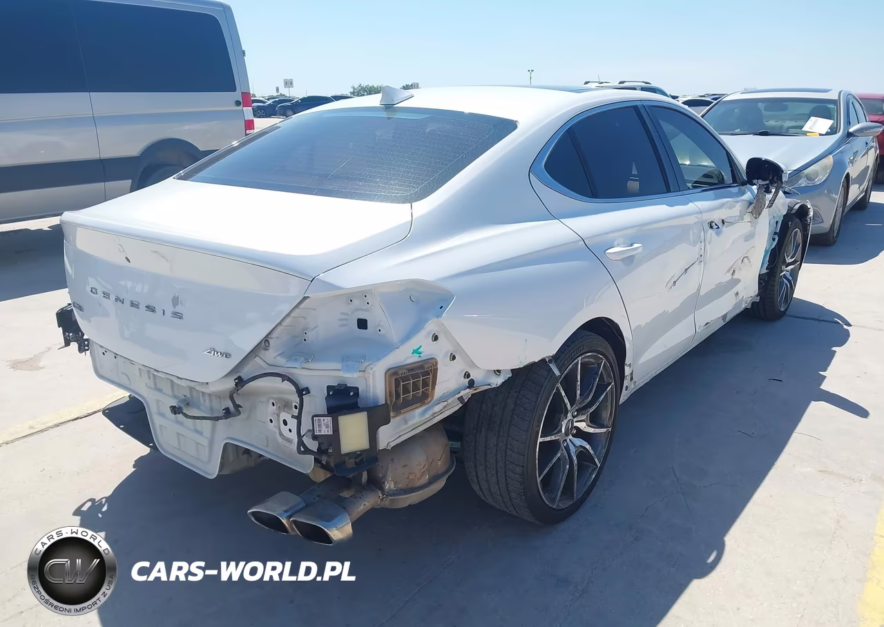 2022 Genesis G70 2.0T Awd VIN:KMTG34TA8NU086628 - 4