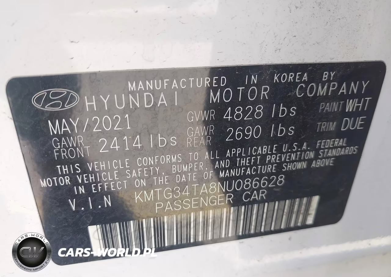2022 Genesis G70 2.0T Awd VIN:KMTG34TA8NU086628 - 9