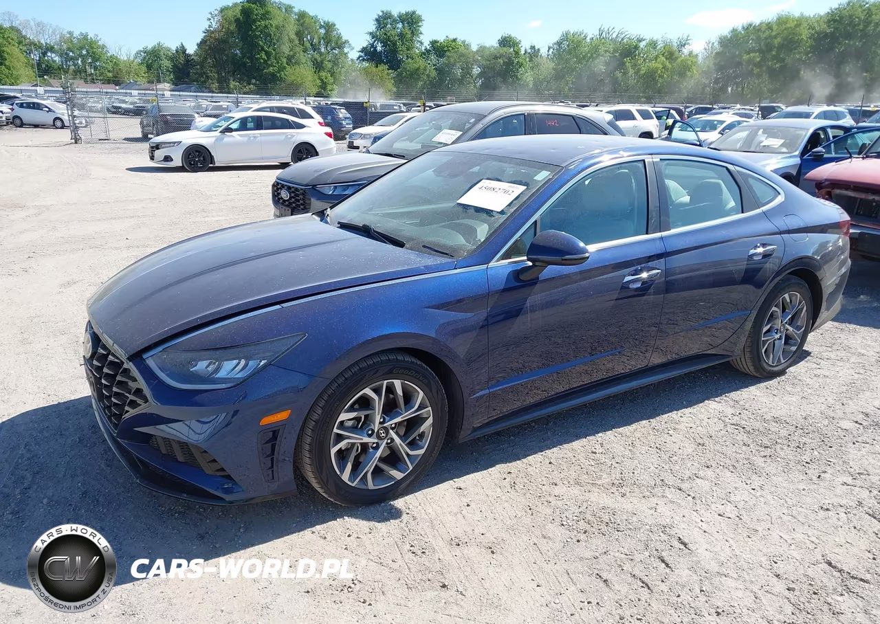 2020 Hyundai Sonata Sel VIN:5NPEF4JAXLH015616 - 2