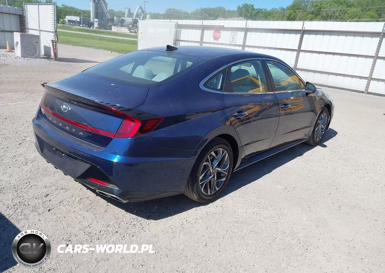 2020 Hyundai Sonata Sel VIN:5NPEF4JAXLH015616 - 4