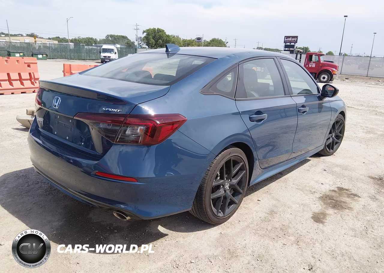 2025 Honda Civic Sport VIN:2HGFE2F57SH558101 - 4