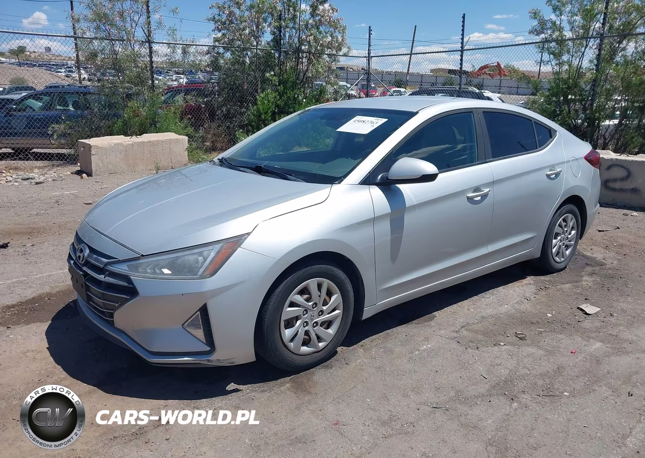 2019 Hyundai Elantra Se VIN:5NPD74LF4KH476861 - 2