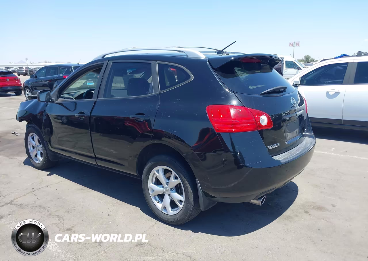 2009 Nissan Rogue Sl VIN:JN8AS58T59W321251 - 3