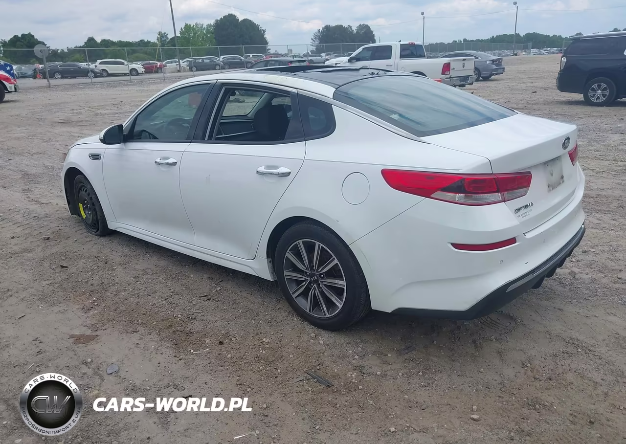 2019 Kia Optima Lx VIN:5XXGT4L36KG329502 - 3