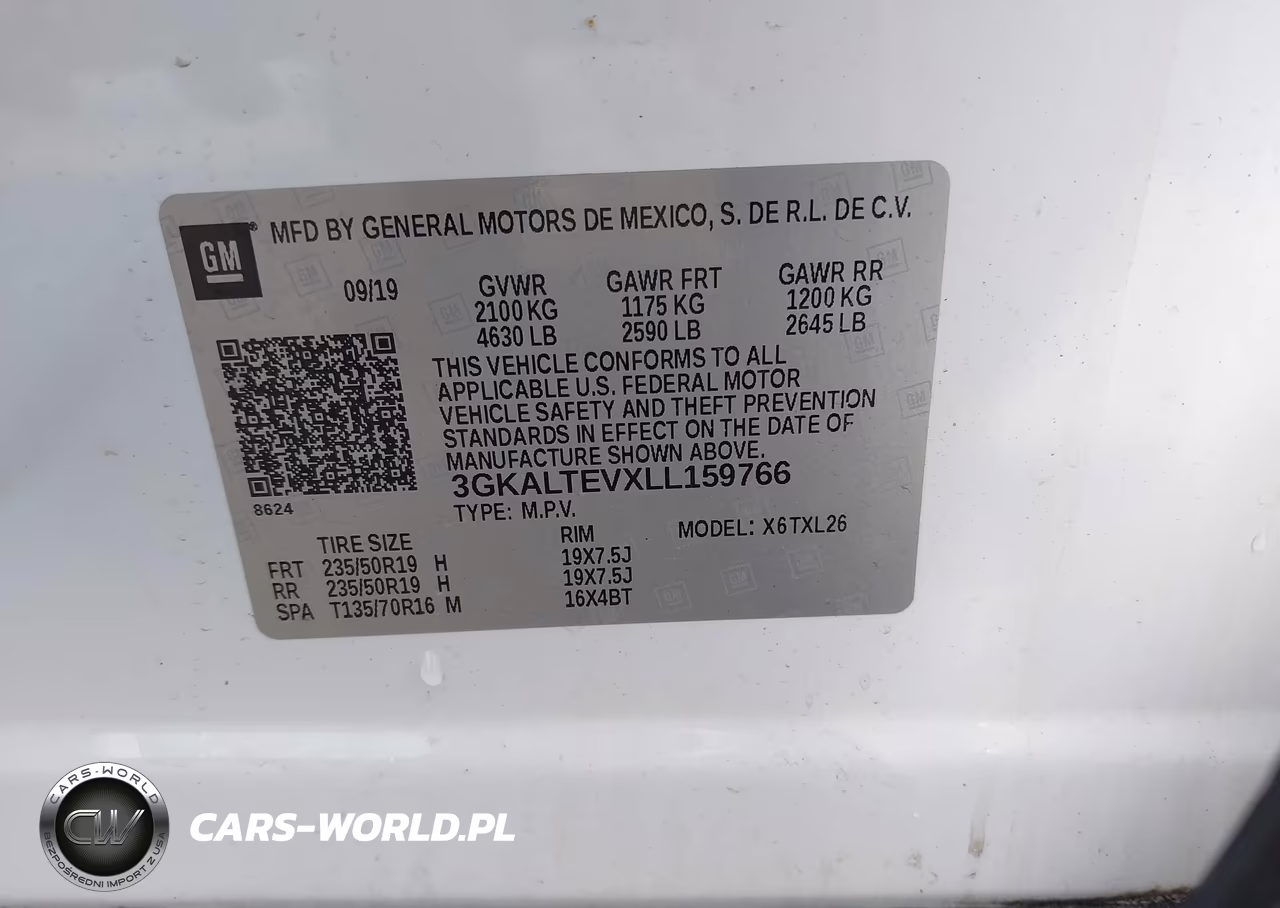 2020 GMC Terrain Awd Sle VIN:3GKALTEVXLL159766 - 9