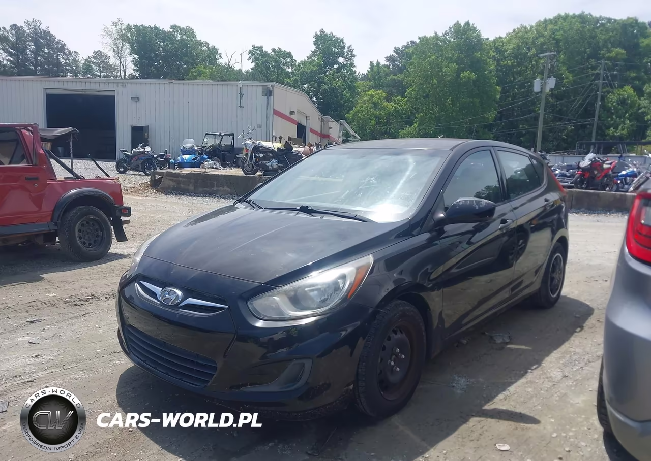 2014 Hyundai Accent Gs VIN:KMHCT5AE9EU152494 - 2