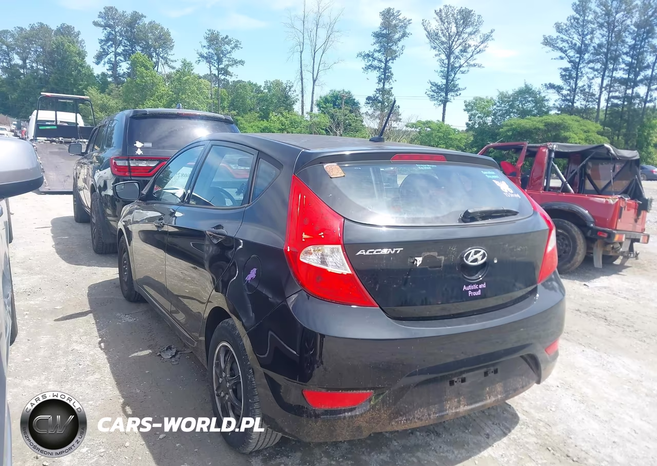 2014 Hyundai Accent Gs VIN:KMHCT5AE9EU152494 - 3