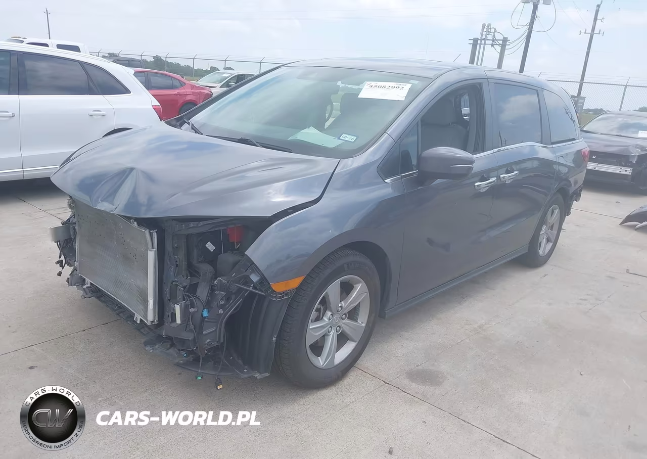 2020 Honda Odyssey Ex-L-Ex-L W-Navi Res VIN:5FNRL6H72LB062220 - 2