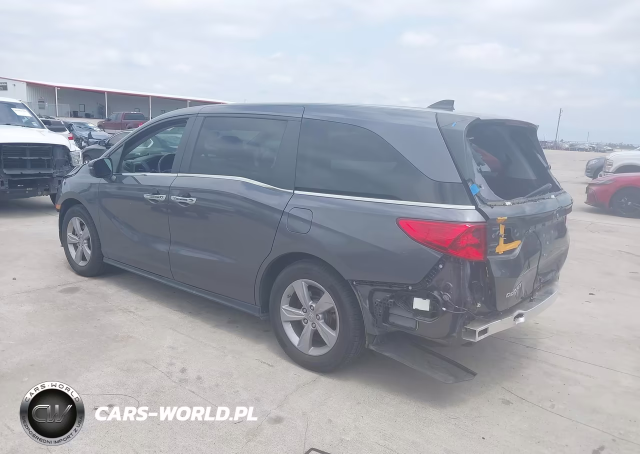2020 Honda Odyssey Ex-L-Ex-L W-Navi Res VIN:5FNRL6H72LB062220 - 3