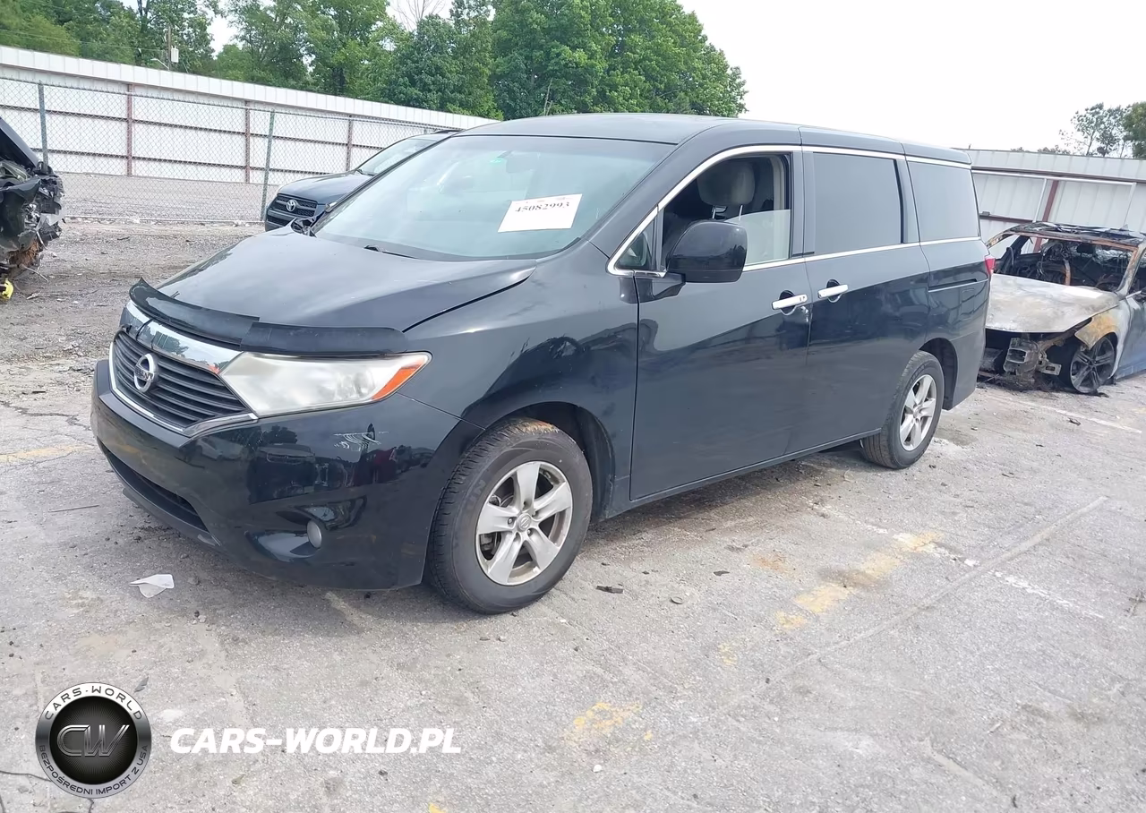 2013 Nissan Quest Sv VIN:JN8AE2KP6D9070961 - 2