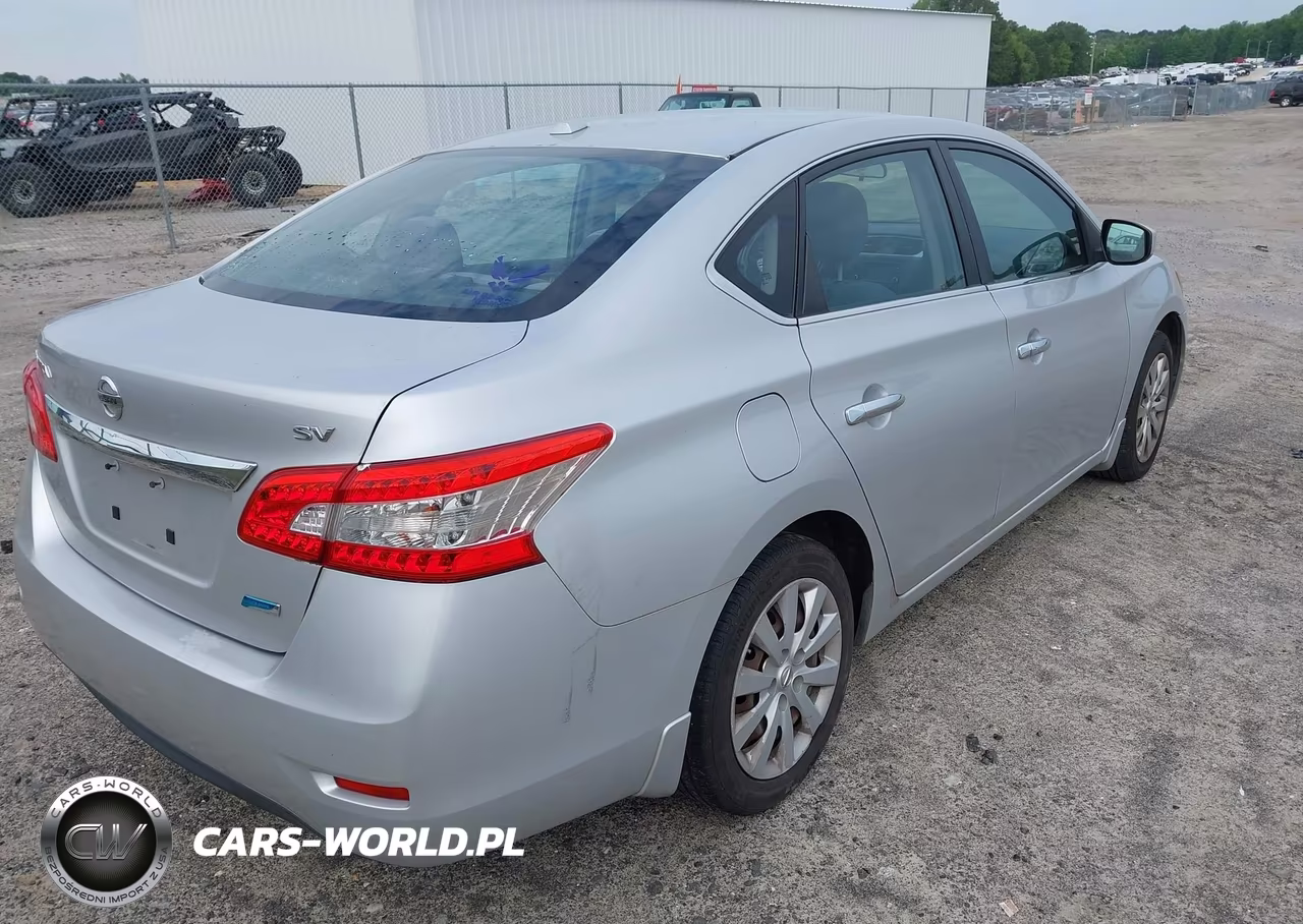2013 Nissan Sentra Sv VIN:3N1AB7APXDL661646 - 4