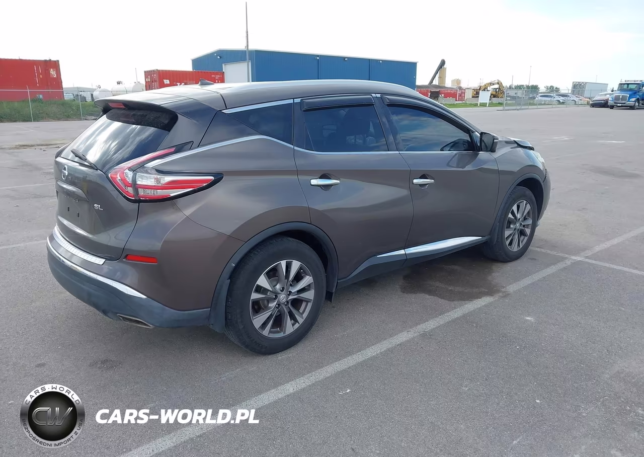 2015 Nissan Murano Sl VIN:5N1AZ2MG9FN213453 - 4