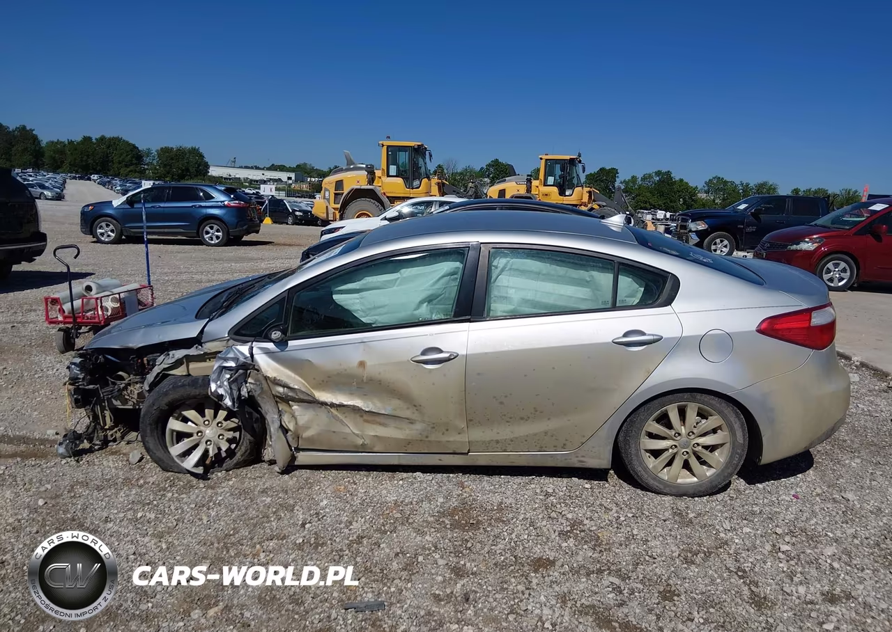 2016 Kia Forte Lx VIN:KNAFX4A68G5455012 - 15