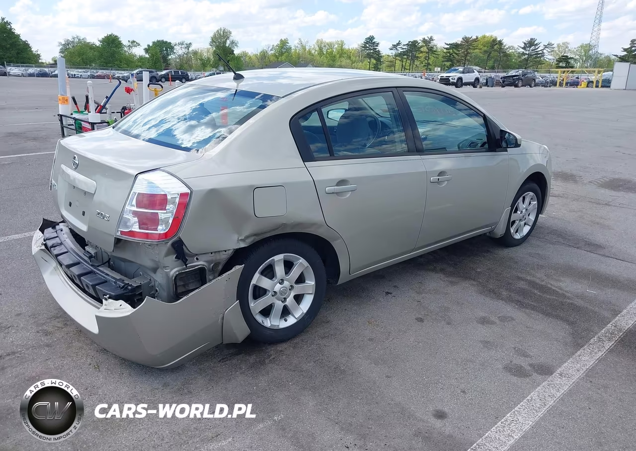2007 Nissan Sentra 2.0S VIN:3N1AB61E27L630081 - 4