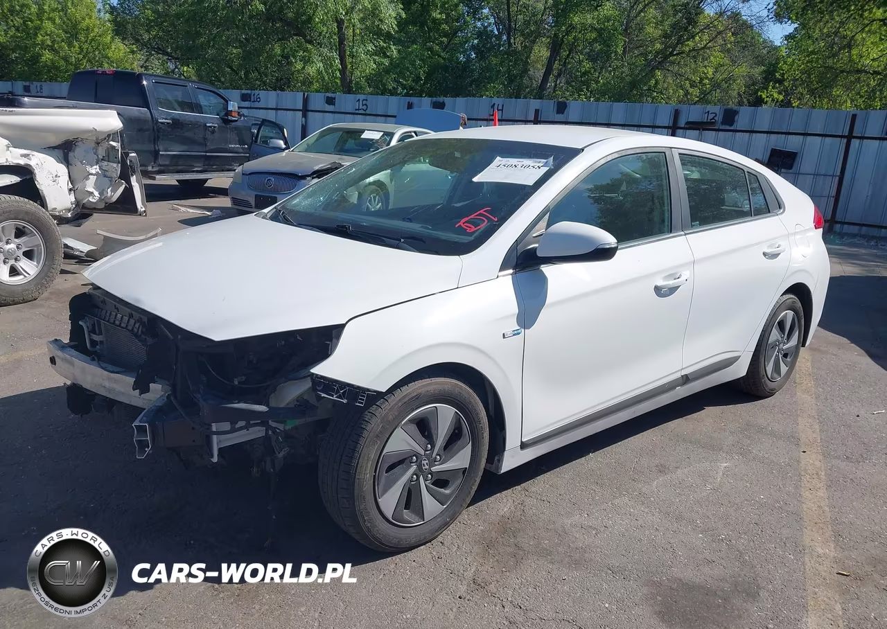 2018 Hyundai Ioniq Hybrid Sel VIN:KMHC75LCXJU071711 - 2