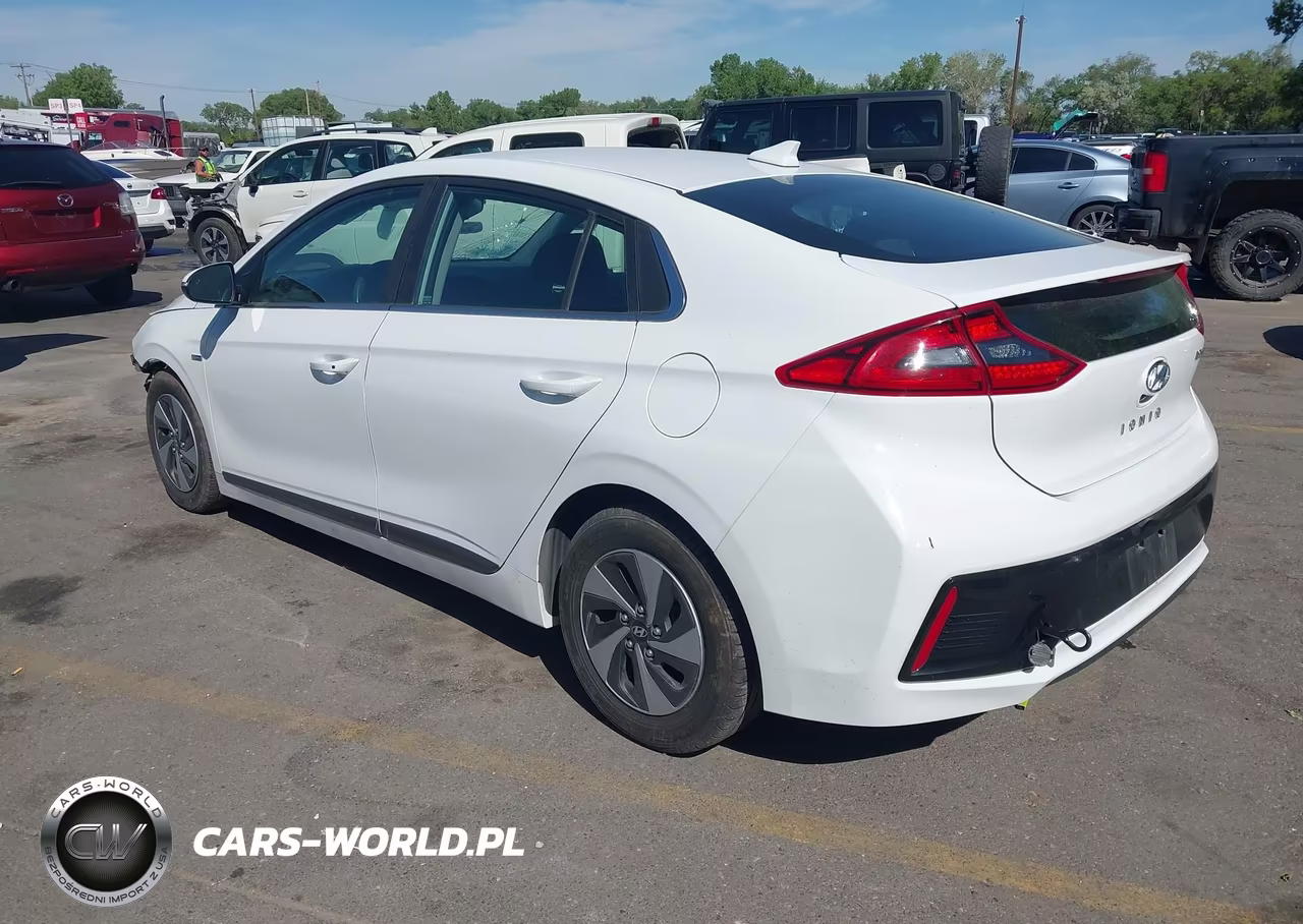 2018 Hyundai Ioniq Hybrid Sel VIN:KMHC75LCXJU071711 - 3