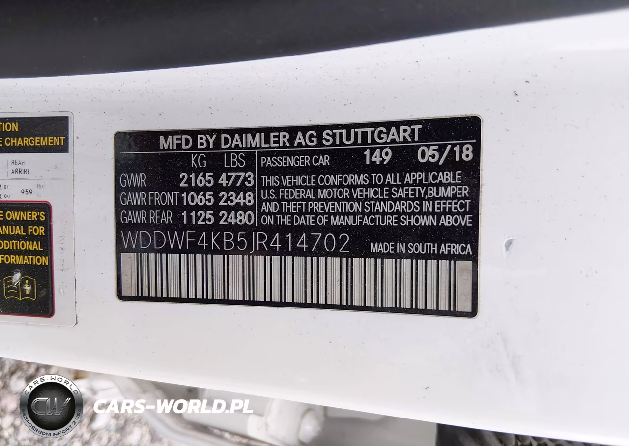 2018 Mercedes-Benz C 300 4Matic VIN:WDDWF4KB5JR414702 - 9
