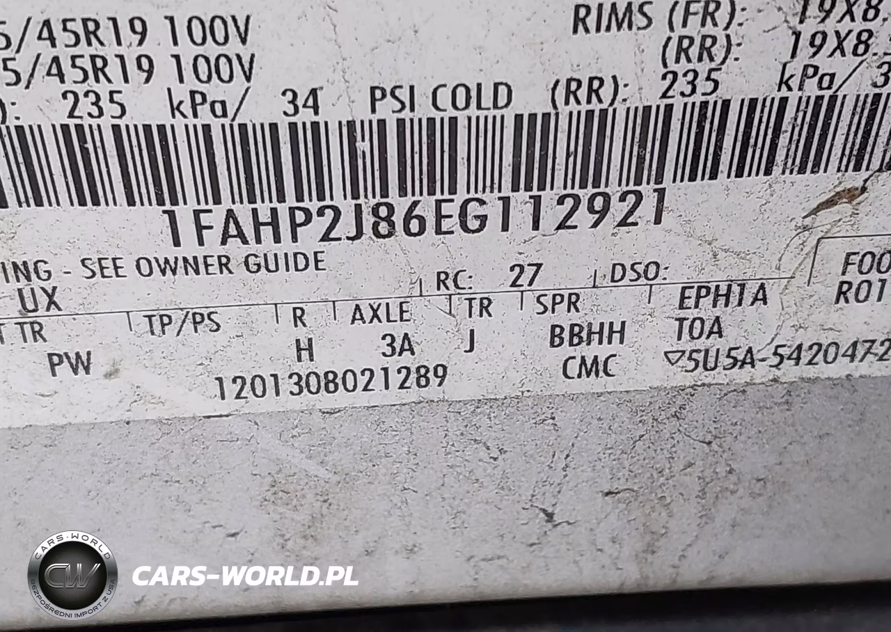 2014 Ford Taurus Limited VIN:1FAHP2J86EG112921 - 9