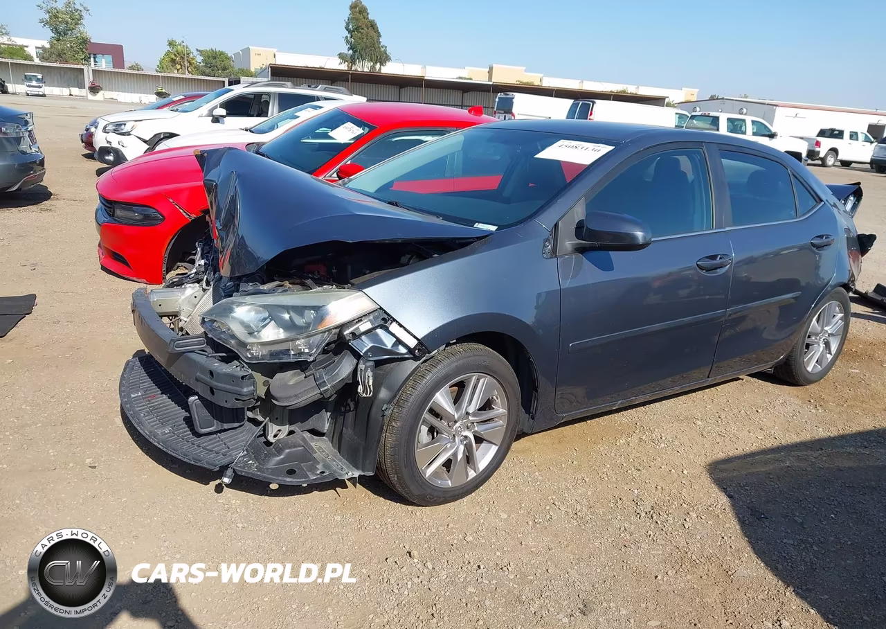 2014 Toyota Corolla Le Eco Premium VIN:5YFBPRHEXEP103951 - 2