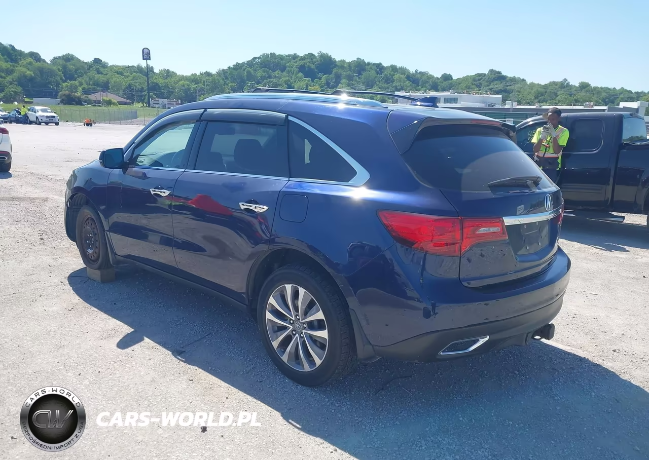 2014 Acura Mdx Technology Package VIN:5FRYD4H40EB027566 - 3