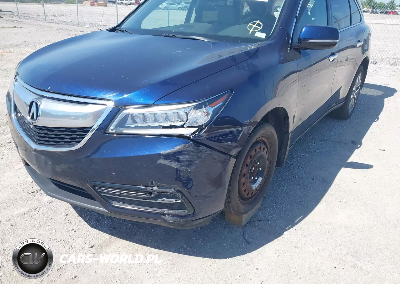 2014 Acura Mdx Technology Package VIN:5FRYD4H40EB027566 - 6