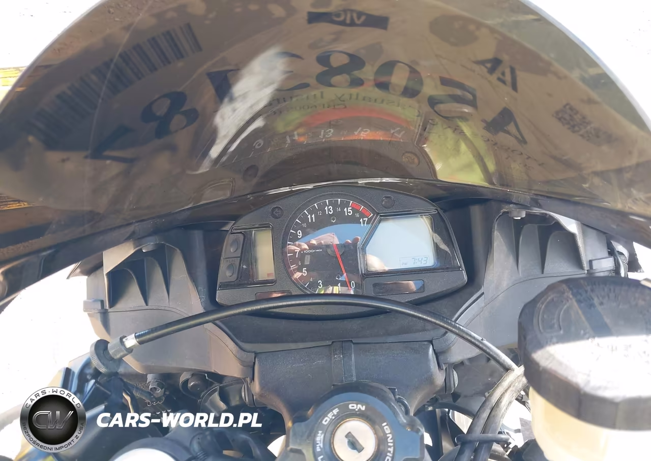 2011 Honda Cbr600 Rr VIN:JH2PC4040BK400316 - 7