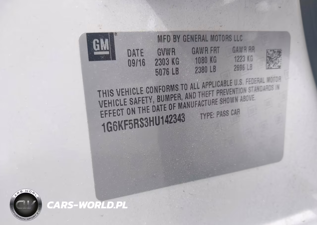 2017 Cadillac Ct6 Premium Luxury VIN:1G6KF5RS3HU142343 - 9