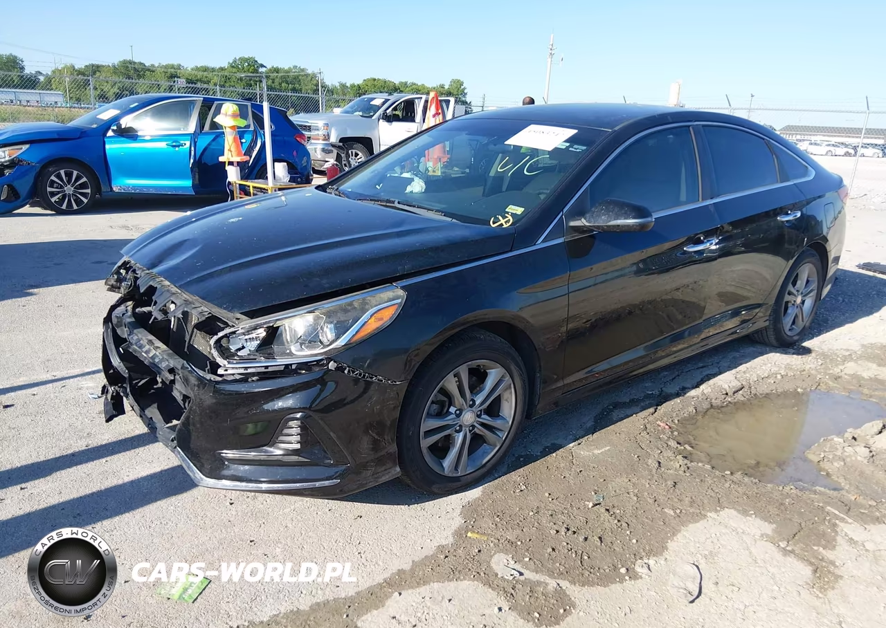 2018 Hyundai Sonata Sel VIN:5NPE34AF6JH606351 - 2