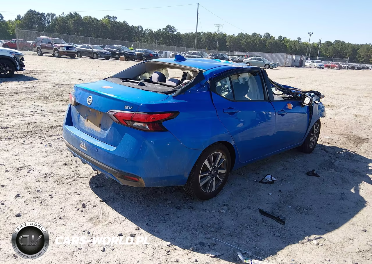 2020 Nissan Versa Sv Xtronic Cvt VIN:3N1CN8EV0LL809333 - 4