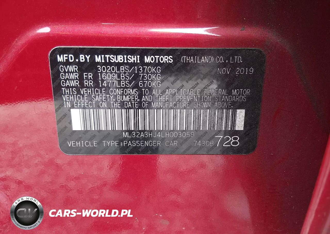 2020 Mitsubishi Mirage Es VIN:ML32A3HJ4LH003058 - 9