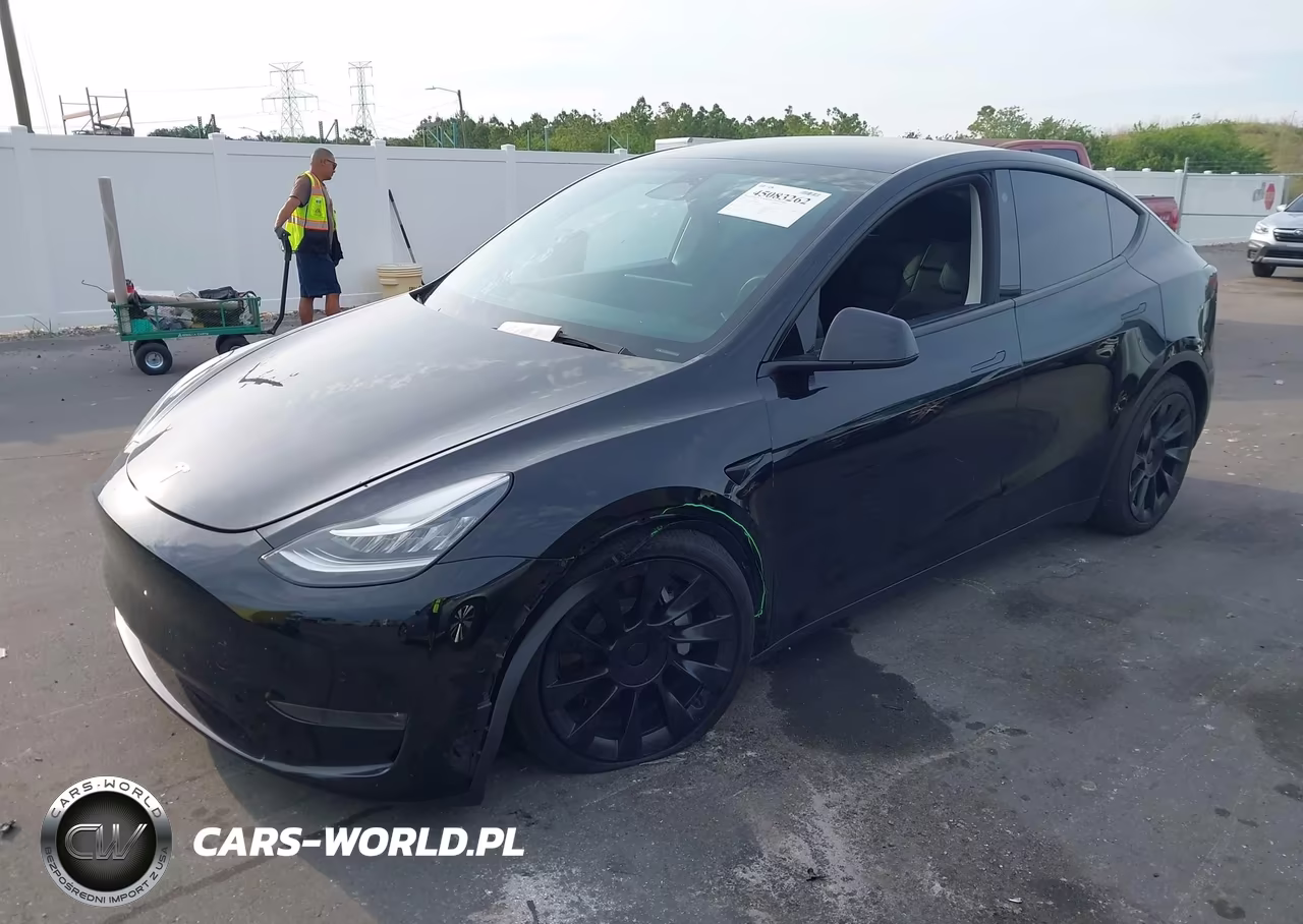 2022 Tesla Model Y Long Range Dual Motor All-Wheel Drive VIN:7SAYGDEE4NA006080 - 2