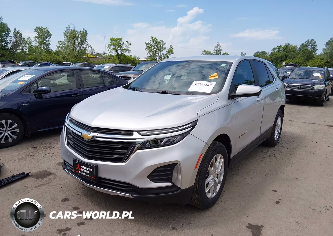 2022 Chevrolet Equinox Fwd Lt VIN:3GNAXKEV7NL258808 - 2