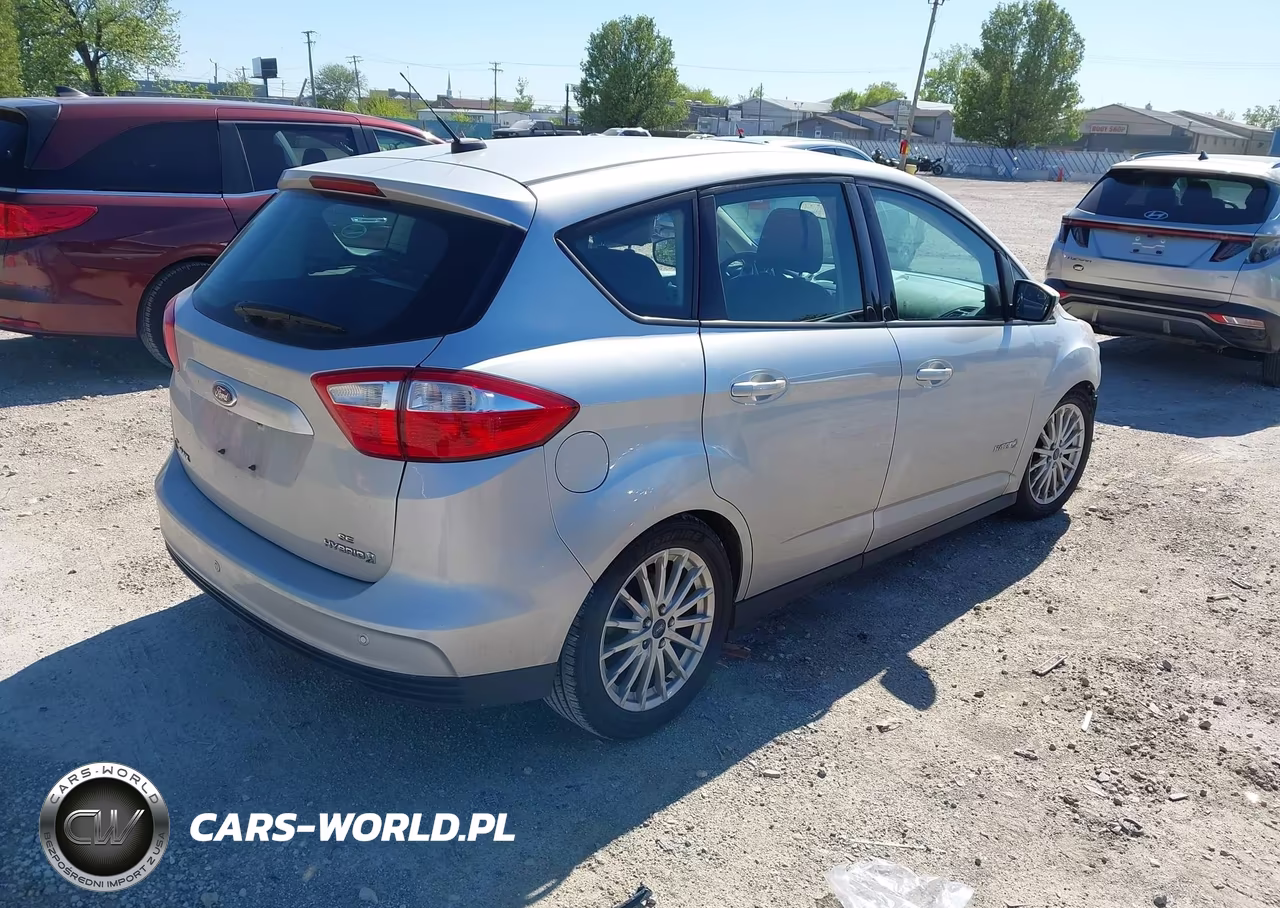 2014 Ford C-Max Hybrid Se VIN:1FADP5AU8EL512841 - 4