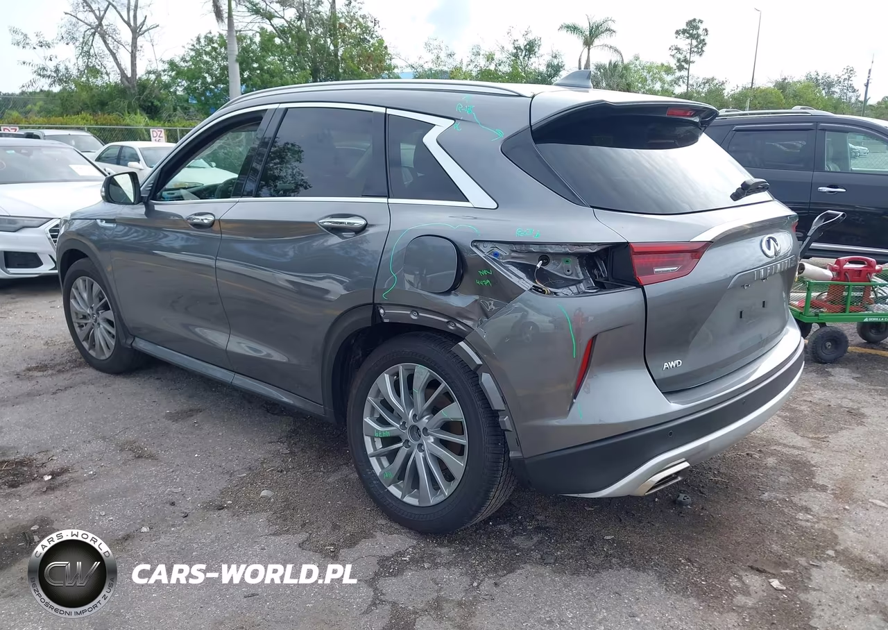 2025 Infiniti Qx50 Luxe Awd VIN:3PCAJ5BB3SF105455 - 3