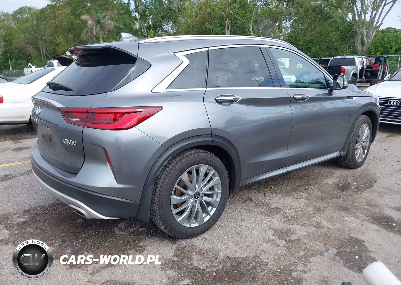 2025 Infiniti Qx50 Luxe Awd VIN:3PCAJ5BB3SF105455 - 4