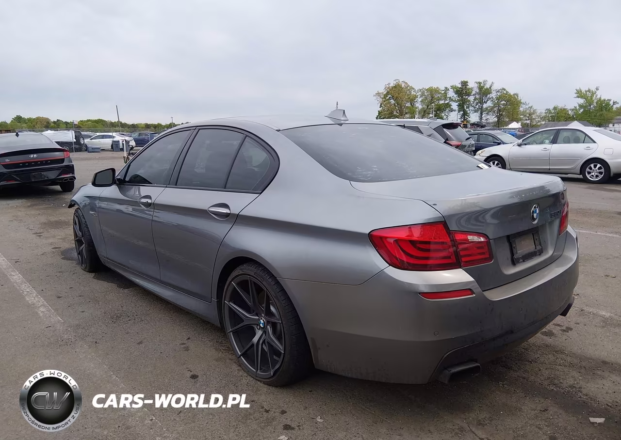 2013 BMW 550I VIN:WBAFR9C59DDX81169 - 3