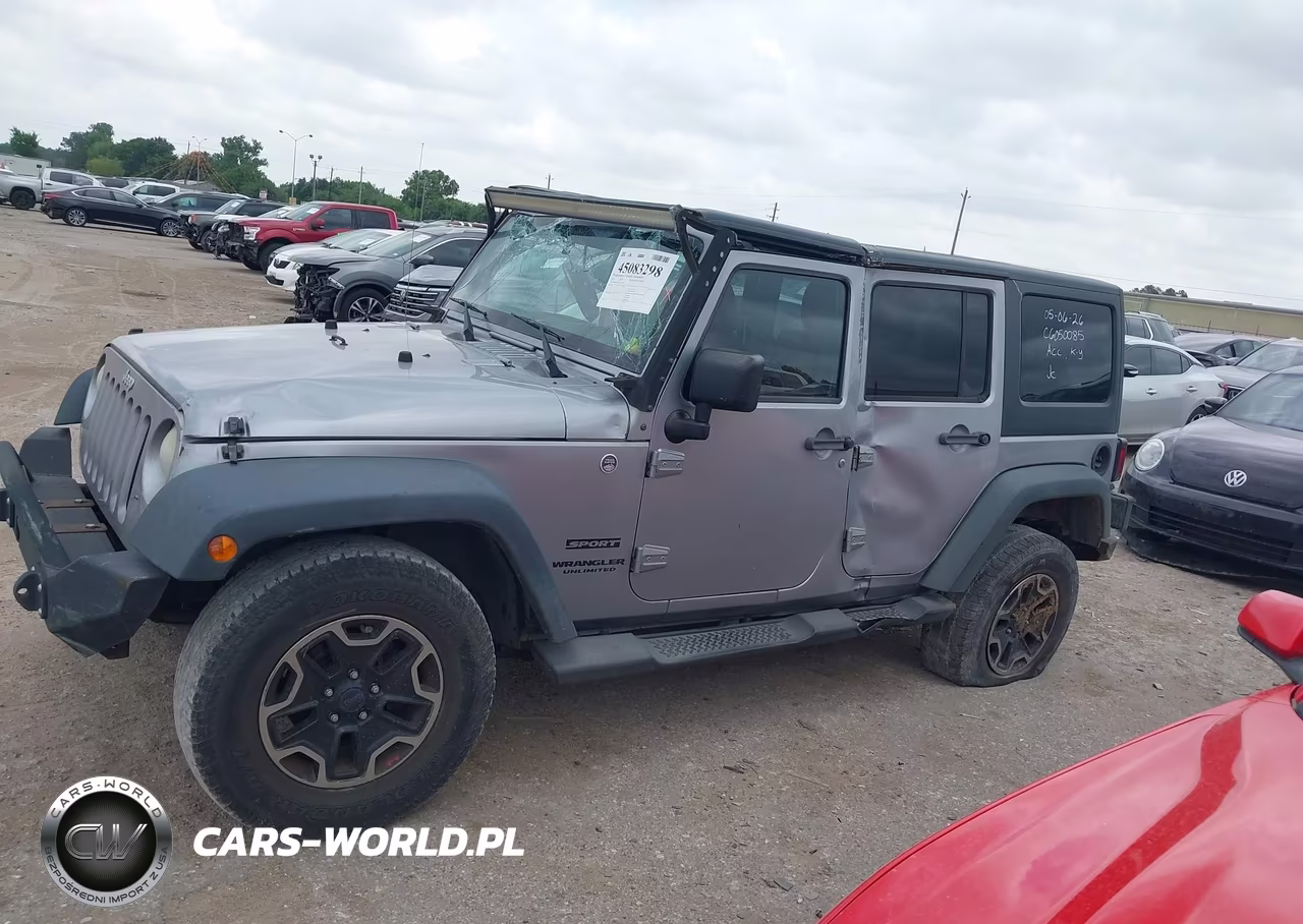 2014 Jeep Wrangler Unlimited Sport VIN:1C4BJWDG9EL307107 - 14