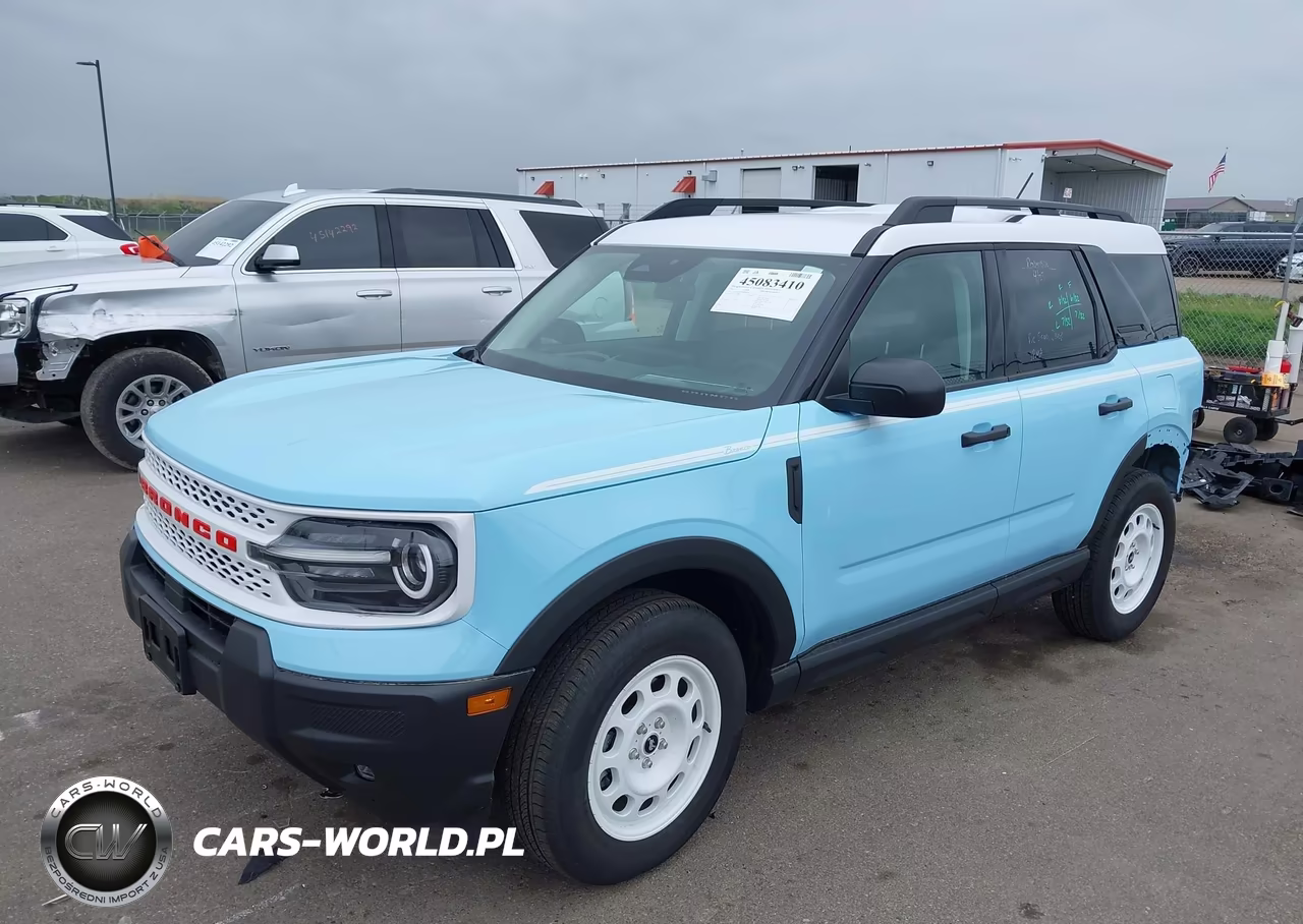 2025 Ford Bronco Sport Heritage VIN:3FMCR9GN4SRE49737 - 2