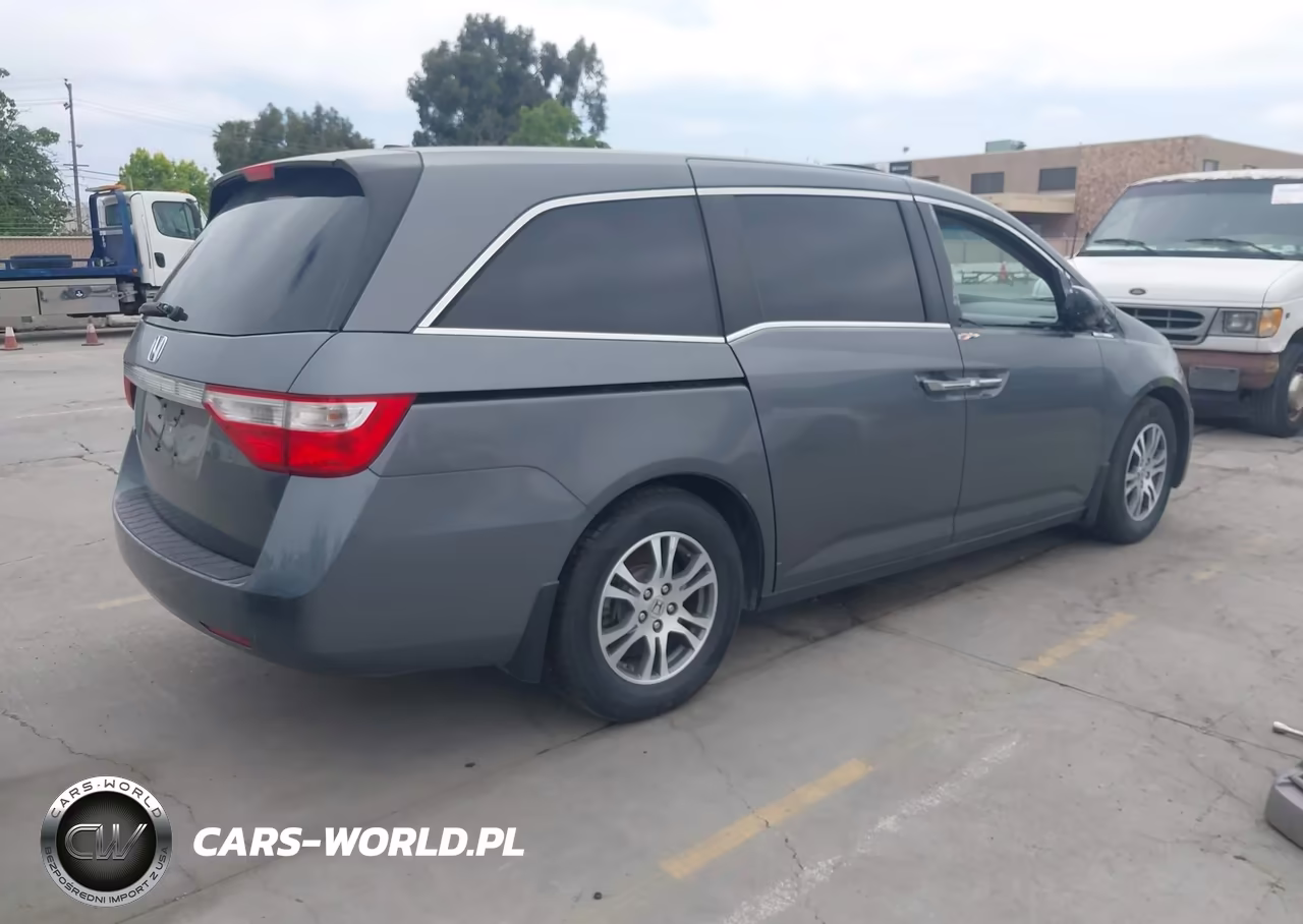 2012 Honda Odyssey Ex-L VIN:5FNRL5H63CB135208 - 4