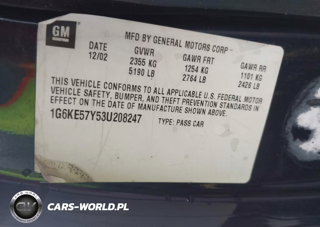 2003 Cadillac Deville Dhs VIN:1G6KE57Y53U208247 - 9