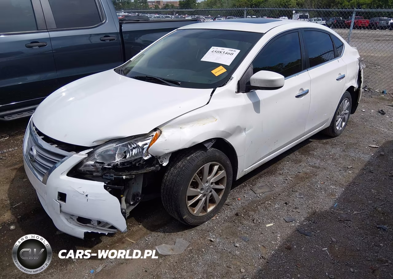 2015 Nissan Sentra Sv VIN:3N1AB7AP0FY237494 - 2
