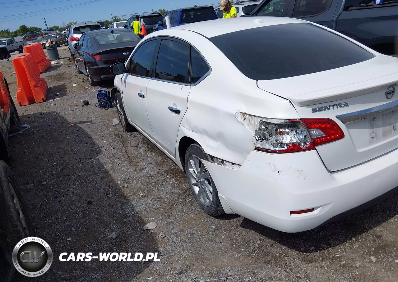 2015 Nissan Sentra Sv VIN:3N1AB7AP0FY237494 - 3