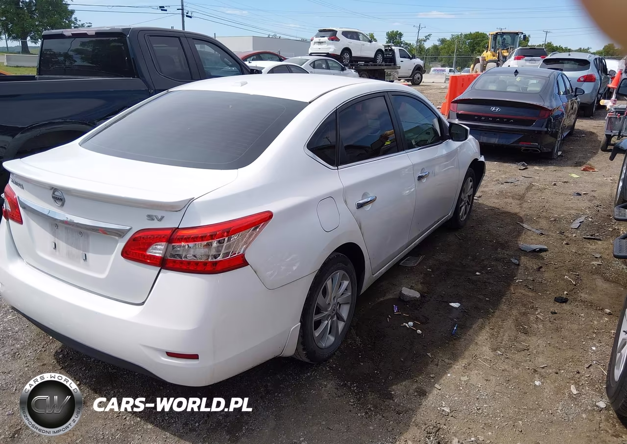 2015 Nissan Sentra Sv VIN:3N1AB7AP0FY237494 - 4