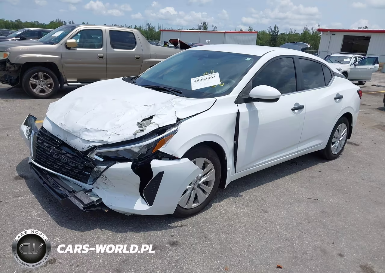 2024 Nissan Sentra S Xtronic Cvt VIN:3N1AB8BV2RY354646 - 2